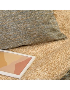 ΠΑΠΛΩΜΑΤΟΘΗΚΗ ΥΠΕΡΔΙΠΛΗ RAFAELO BEIGE CASUAL LINE (225X245) 2