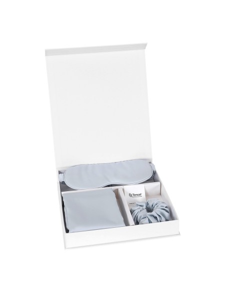 Beauty Home Σετ ομορφιάς ύπνου 3τμχ Art 7006 100% Tencel - Γκρι Beauty Home Σετ ομορφιάς ύπνου 3τμχ Art 7006 100% Tencel - Γκρι