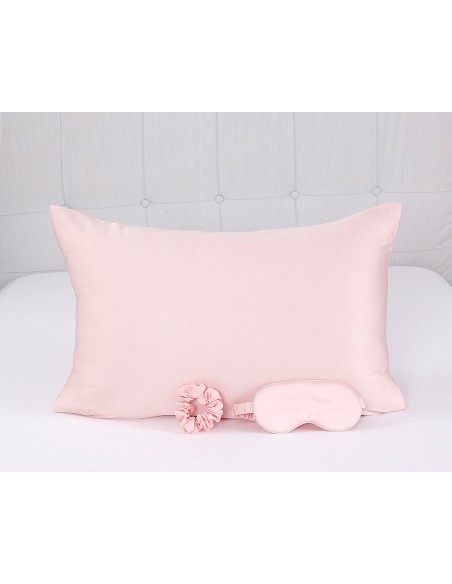 Beauty Home Σετ ομορφιάς ύπνου 3τμχ Art 7007 100% Tencel - Ροζ Beauty Home Σετ ομορφιάς ύπνου 3τμχ Art 7007 100% Tencel - Ροζ