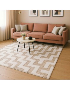 Beauty Home Χαλί Puffy Art 9657 Μπεζ 2