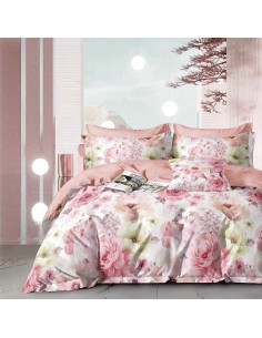 Beauty Home Σετ πάπλωμα υπέρδιπλο Art 12283 Ayra 220x240 Ροζ