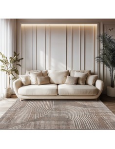 Beauty Home Σετ Κρεβατοκάμαρας 3τμχ Serena Art 9835 (67x140+67x140+67x230) Μπεζ 2