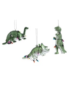 Beauty Home Στολίδι Δεινόσαυρος 5.2 x 2.5 x 10.5 cm      βροντόσαυρος