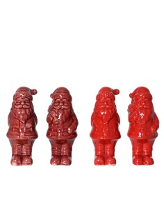 Beauty Home Κεραμικός Αγιος Βασίλης 15 x 14 x 35 cm  ΜΠΟΡΝΤΩ