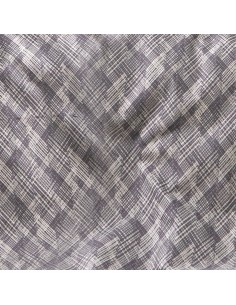 Beauty Home Σετ σεντόνια φανελένια μονά με λάστιχο Leonardo Art 12333 105x200+32 Γκρι 2