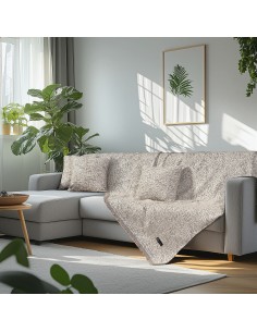 Beauty Home Ριχτάρι Μονοθέσιο Art 8641 170x170 Εκρού