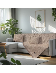 Beauty Home Ριχτάρια σετ 3τμχ Art 8643 (170x170+170x240+170x290) Μπεζ