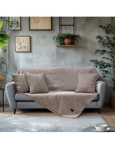 Beauty Home Ριχτάρι Τριθέσιο Art 8645 170x290 Μπεζ