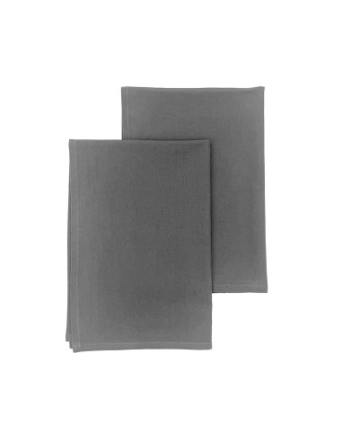 ΠΕΤΣΕΤΕΣ ΚΟΥΖΙΝΑΣ ΣΕΤ 2 ΤΕΜΑΧΙΩΝ ZOE DARK GREY (45X65)