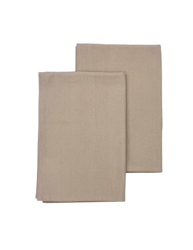 ΠΕΤΣΕΤΕΣ ΚΟΥΖΙΝΑΣ ΣΕΤ 2 ΤΕΜΑΧΙΩΝ ZOE BEIGE (45X65)