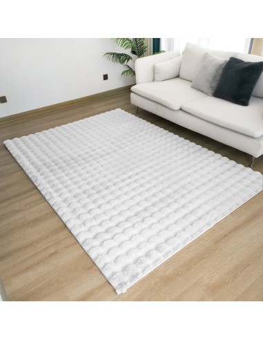 Beauty Home Χαλί Bubble Art 9661 Λευκό 133x190