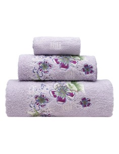 Beauty Home Σετ πετσέτες Art 3390 Σετ 3τμχ Λιλά