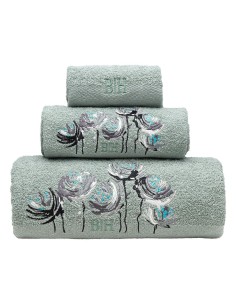 Beauty Home Σετ πετσέτες Art 3394 Σετ 3τμχ Βεραμάν