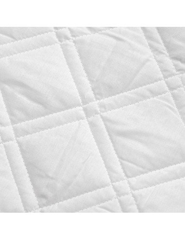 Beauty Home Καπιτονέ-Αδιάβροχο προστατευτικό στρώματος Art 4600 Λευκό