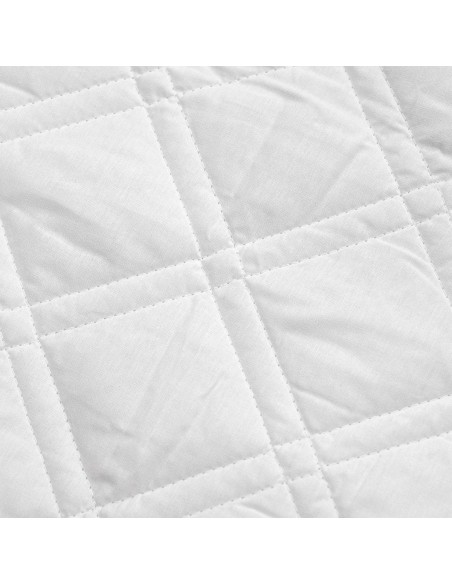 Beauty Home Καπιτονέ-Αδιάβροχο προστατευτικό στρώματος Art 4600 Λευκό