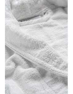 Beauty Home Μπουρνούζι παιδικό Belton Kids 100% Cotton Pennie με κουκούλα Art 3065 400gsm Λευκό 2