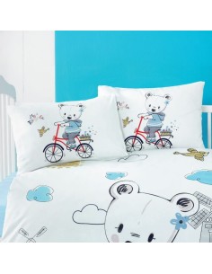 Beauty Home Ζεύγος μαξιλαροθήκες βρεφικές Art 5620 35x45 Μπλε