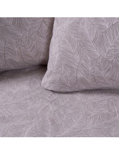 Beauty Home Σετ παπλωματοθήκη φανελένια υπέρδιπλη Concord Art 12639 230x250 Μπεζ 2