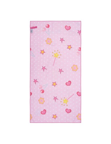 Beauty Home Πετσέτα θαλάσσης διπλής όψης παιδική Microfiber Αrt 2265 Ροζ