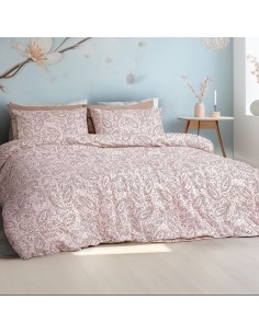 Beauty Home Σετ παπλωματοθήκη υπέρδιπλη Sylia Art 12256 220x250 Μπεζ