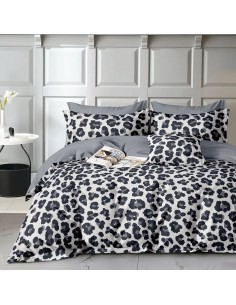 Beauty Home Σετ κουβερλί υπέρδιπλο Art 12272 Alice 220x240 Γκρι