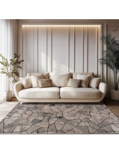 Beauty Home Χαλί Serena Art 9837 133x190 Μπεζ 2