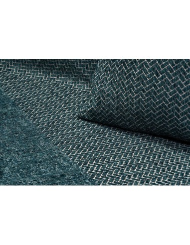 Beauty Home Ριχτάρια σετ 2τμχ Art 8638 (170x240+170x290) Πετρόλ