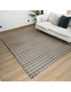 Beauty Home Χαλί Bubble Art 9663 200x250 Μόκα