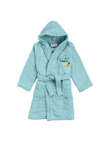 Beauty Home Μπουρνούζι βρεφικό-παιδικό Art 5418 3-4 ετών Σιελ