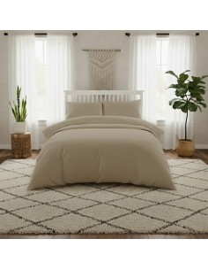 ΣΕΝΤΟΝΙ ΥΠΕΡΔΙΠΛΟ (Λ) 160Χ200 LAVISH SATIN BEIGE