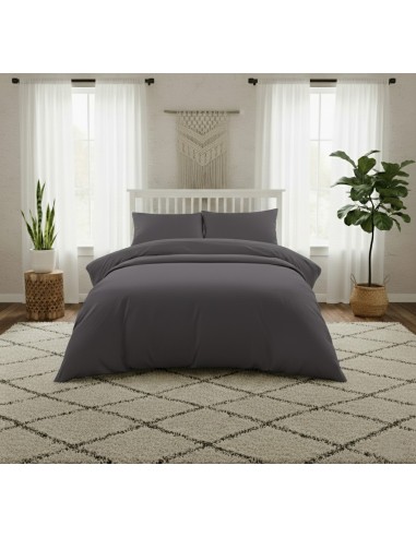 ΣΕΝΤΟΝΙ KING SIZE (Λ) 180Χ200 LAVISH SATIN DARK GREY