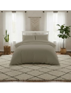 ΣΕΤ ΜΑΞΙΛΑΡΟΘΗΚΕΣ 53X72 LAVISH SATIN OLIVE/GREY