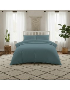 ΠΑΠΛΩΜΑΤΟΘΗΚΗ ΥΠΕΡΔΙΠΛΗ 225Χ245 LAVISH SATIN DARK AQUA