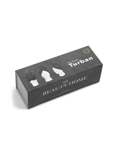 Beauty Home Πετσέτα μαλλιών Turban Art 3407 Λευκό