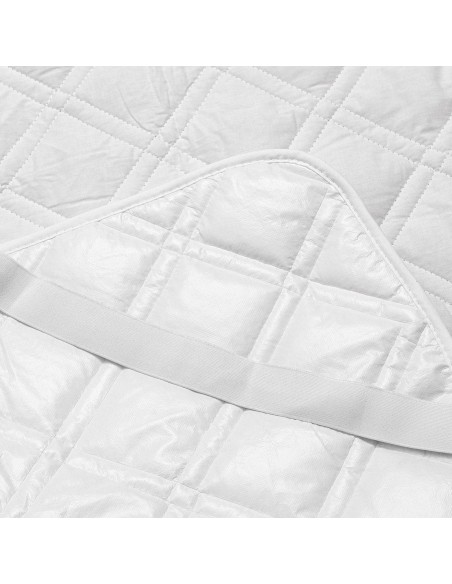 Beauty Home Καπιτονέ-Αδιάβροχο προστατευτικό στρώματος Art 4600 Λευκό