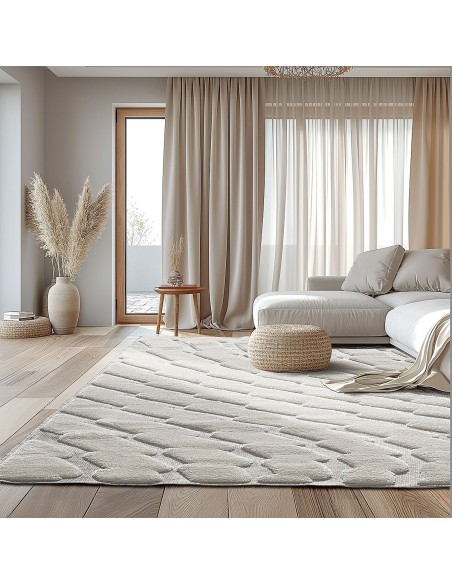 Beauty Home Πατάκι Cozy Art 9634 67x220 Εκρού