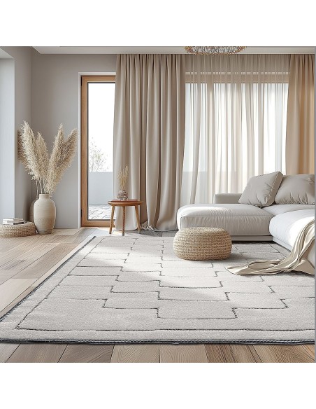 Beauty Home Πατάκι Cozy Art 9636 67x220 Εκρού