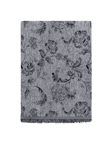 Beauty Home Ριχτάρι Τριθέσιο Art 8627 180x300 Σκούρο Γκρι