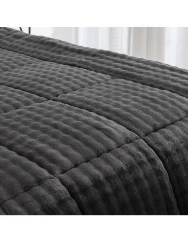 Beauty Home Κουβερτοπάπλωμα υπέρδιπλο Art 12513 220x240 Ανθρακί