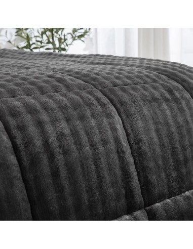 Beauty Home Κουβερτοπάπλωμα υπέρδιπλο Art 12513 220x240 Ανθρακί