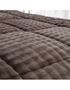 Beauty Home Κουβερτοπάπλωμα υπέρδιπλο Art 12515 220x240 Μόκα 2