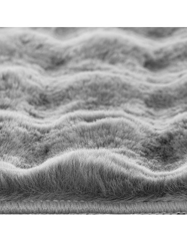 Beauty Home Πατάκι Motion Art 9649 67x140 Γκρι