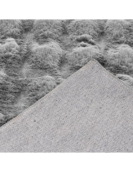 Beauty Home Πατάκι Motion Art 9649 67x140 Γκρι