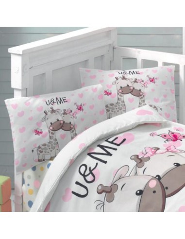 Beauty Home Ζεύγος μαξιλαροθήκες βρεφικές Art 5600 35x45 Ροζ