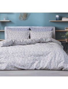 Beauty Home Σετ σεντόνια φανελένια King Size με λάστιχο Malbec Art 12630 185x200+32 Μπεζ