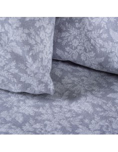 Beauty Home Σετ σεντόνια φανελένια King Size Flame Art 12631 270x260 Γκρι 2