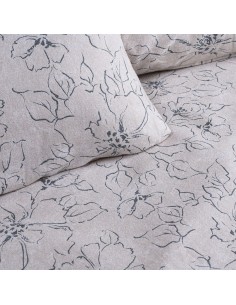 Beauty Home Σετ παπλωματοθήκη φανελένια υπέρδιπλη Cinsault Art 12637 230x250 Μπεζ 2