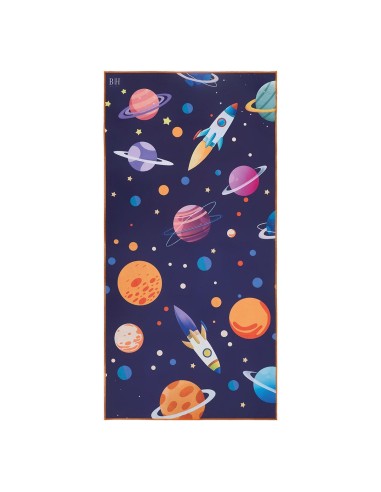 Beauty Home Πετσέτα θαλάσσης διπλής όψης παιδική Microfiber Αrt 2262 Μπλε