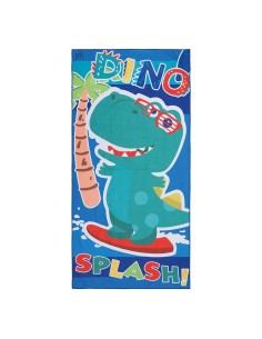 Beauty Home Πετσέτα θαλάσσης διπλής όψης παιδική Microfiber Αrt 2263 Μπλε