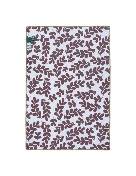 Beauty Home Πετσέτα κουζίνας διπλής όψης Microfiber Art 8656 40x60 Πράσινο